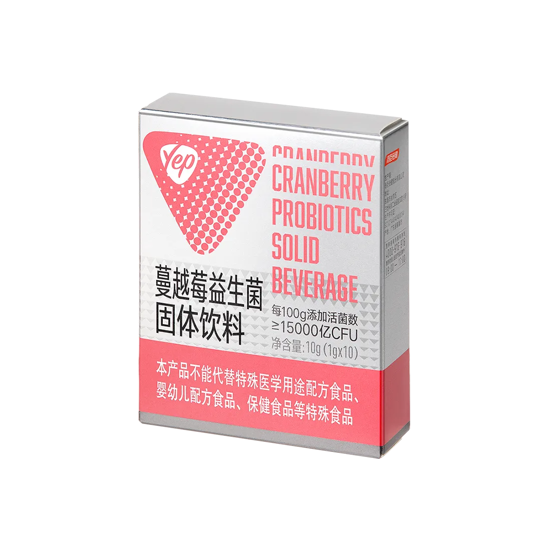 CRANBERRY PROBIOTIC SOLID BEVERAGE