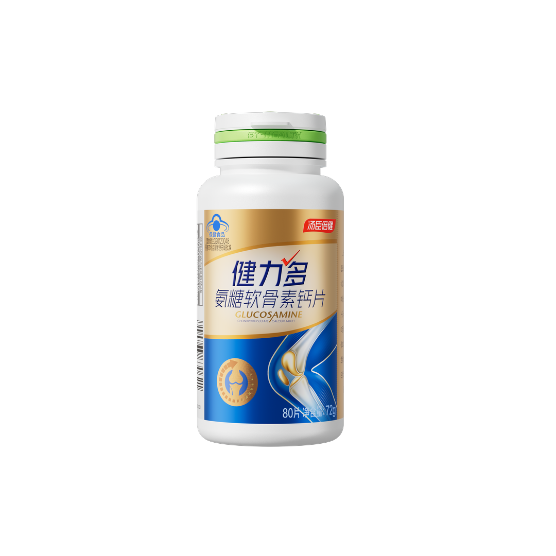 健力多氨糖软骨素钙片升级版（80片）(金氨糖) 健力多氨糖软骨素钙片80片
